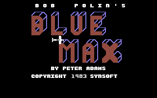 Blue Max (video game) Lemon Commodore 64 C64 Games Reviews amp Music