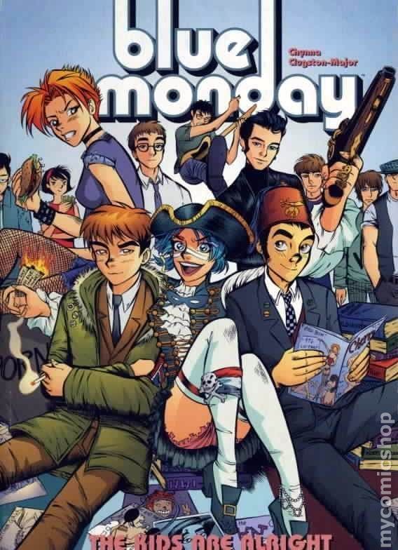 Blue Monday (comics) Blue Monday TPB 20012005 Oni Press 1st Edition comic books