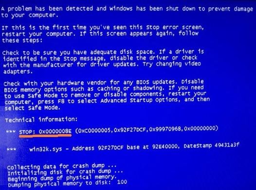 Blue Screen of Death Troubleshooting Stop Errors