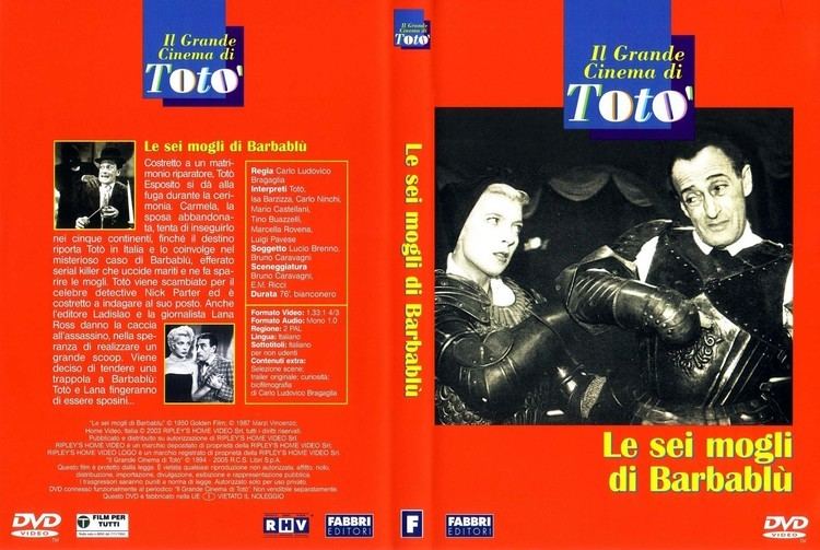 Bluebeard's Six Wives Copertina dvd Toto39 le sei mogli di Barbablu cover dvd Toto39 le