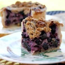 Blueberry pie Blueberry Pie Recipe Allrecipescom