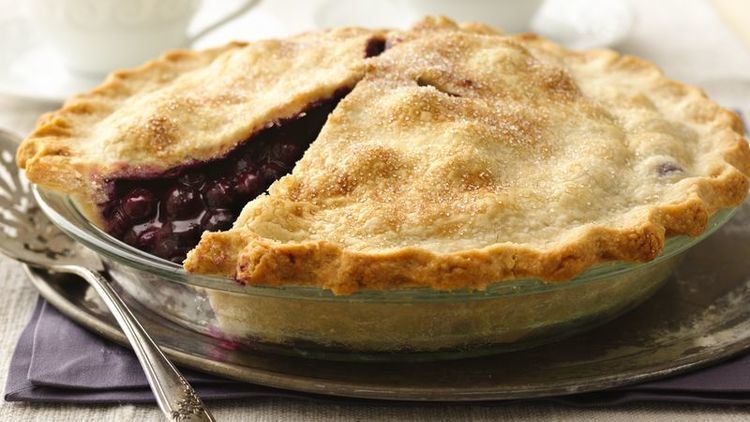 Blueberry pie Classic Blueberry Pie recipe from Betty Crocker