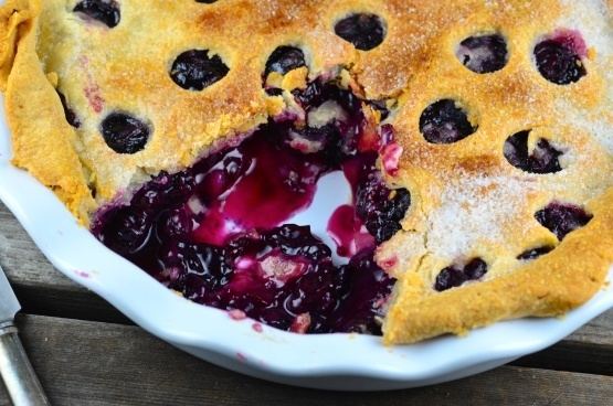 Blueberry pie Blueberry Pie Recipe Foodcom