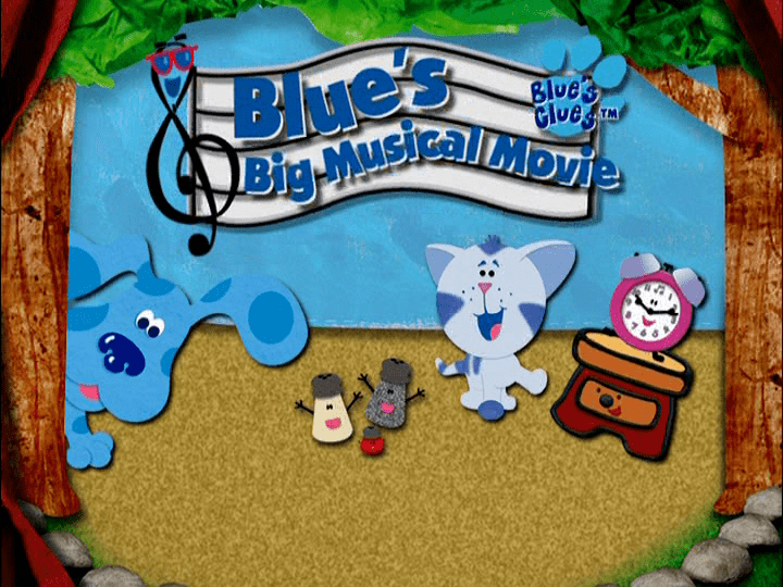 Blue's Big Musical Movie DVD Review Nickelodeon Double Pack Musical School Days Blues