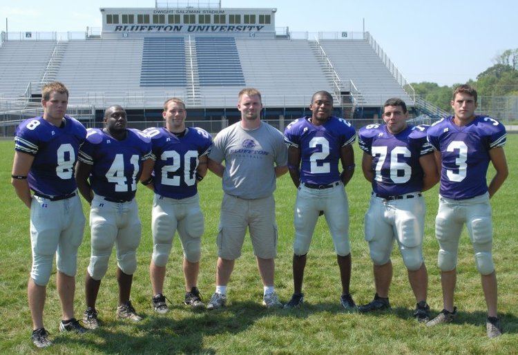 Bluffton Beavers football wwwblufftoneduathleticsfootballimages2007se