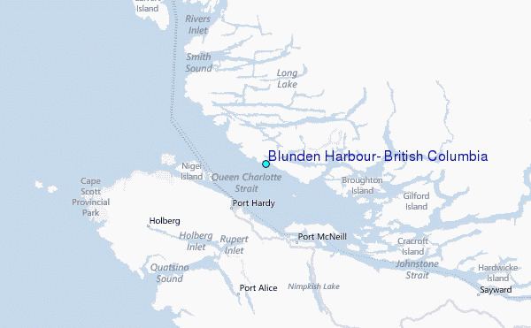 Blunden Harbour Blunden Harbour British Columbia Tide Station Location Guide