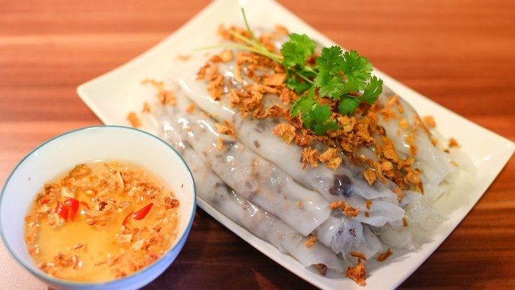 Bánh cuốn Vietnamese Steamed Rice Rolls Bnh Cun YouTube