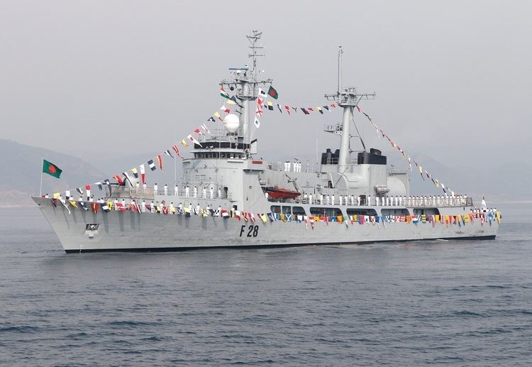 BNS Somudra Joy Photos from the recent International Fleet Review in India