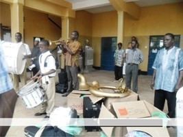 Bo School Sierra Leone News Bo School Band gets more instruments Awoko