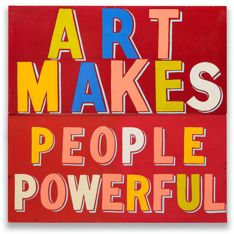 Bob and Roberta Smith Its Nice That Art as a human right and why creativity is pushed