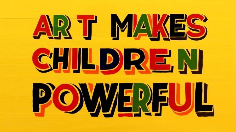 Bob and Roberta Smith Art Makes Children Powerful Sedition