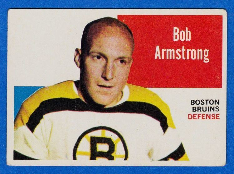 Bob Armstrong (ice hockey) Cardboard on Ice 196061 Topps 56 Bob Armstrong