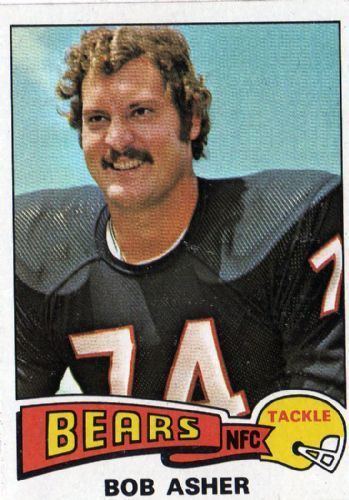 Bob Asher (American football) CHICAGO BEARS Bob Asher 11 TOPPS 1975 NFL American Football
