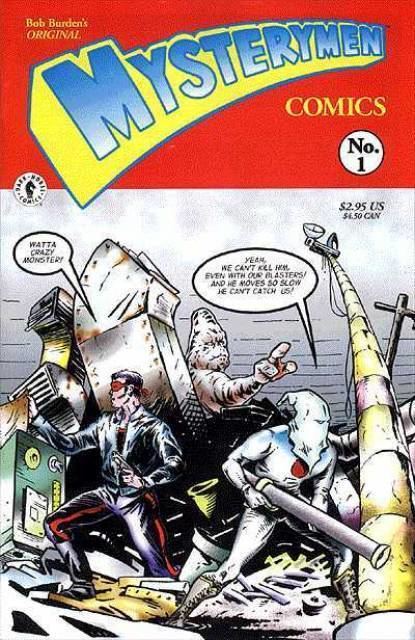 Bob Burden Bob Burden39s Original Mysterymen Volume Comic Vine