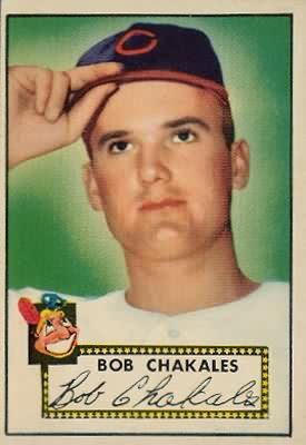 Bob Chakales Tom Hawthorns blog Bob Chakales baseball player 19272010
