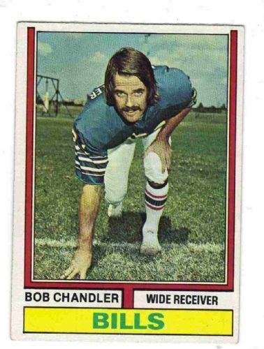 Bob Chandler BUFFALO BILLS Bob Chandler 446 TOPPS 1974 NFL American Football
