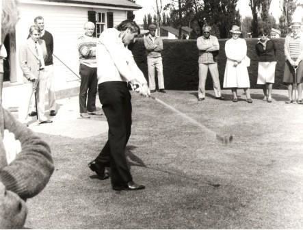 Bob Charles (golfer) Sir bob charles Christchurch Golf Club