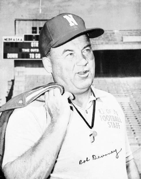 Bob Devaney Bob Devaney Nebraska football coach 19621972 HuskerMax