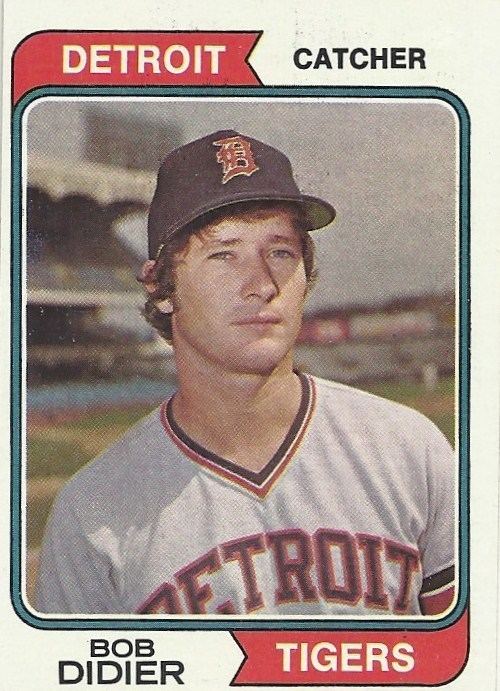 Bob Didier 1974 Topps Pennant Fever 482 Bob Didier