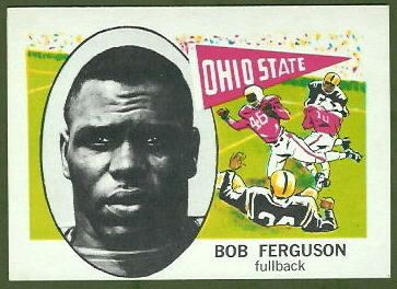 Bob Ferguson (American football) wwwfootballcardgallerycom1961NuCard101BobF
