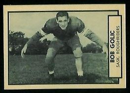 Bob Golic (Canadian football) Bob Golic 1962 Topps CFL 122 Vintage Football Card Gallery