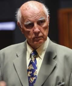 Bob Hewitt Extennis champion Bob Hewitt pleads not guilty to rape of