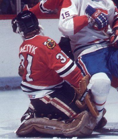 Bob Janecyk Chicago Blackhawks goaltending history Doug Janecyk