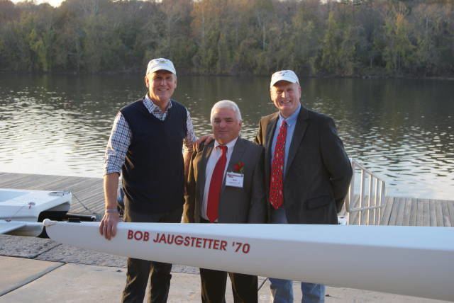 Bob Jaugstetter Photo Gallery Rowing Dedicates Boat for Bob Jaugstetter Saint