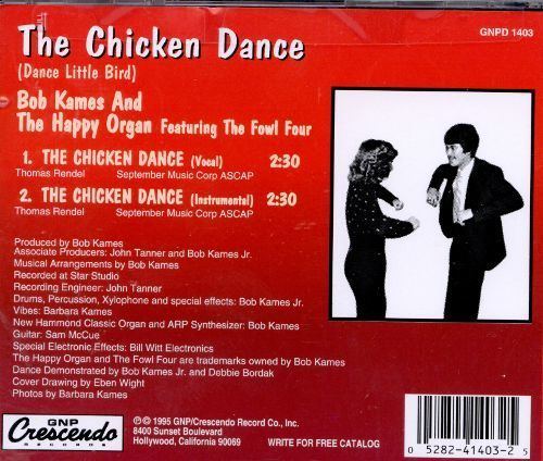 Bob Kames The Chicken Dance Dance Little Bird Bob Kames The Happy Organ