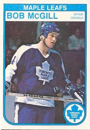 Bob McGill TheSpicySausagecom Toronto Maple Leafs Bob McGill