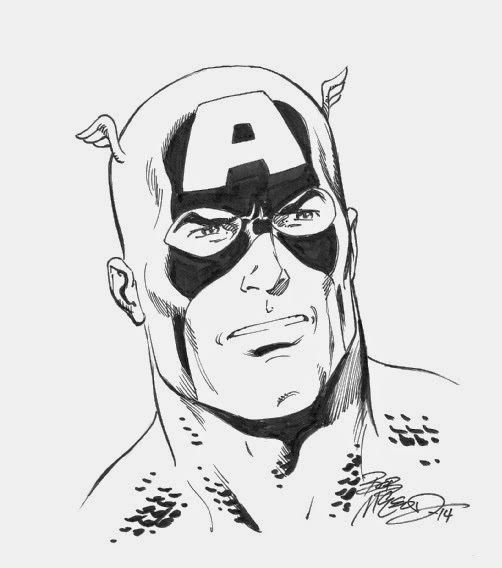 Bob McLeod (comics) Marvel Comics of the 1980s Captain America by Bob McLeod