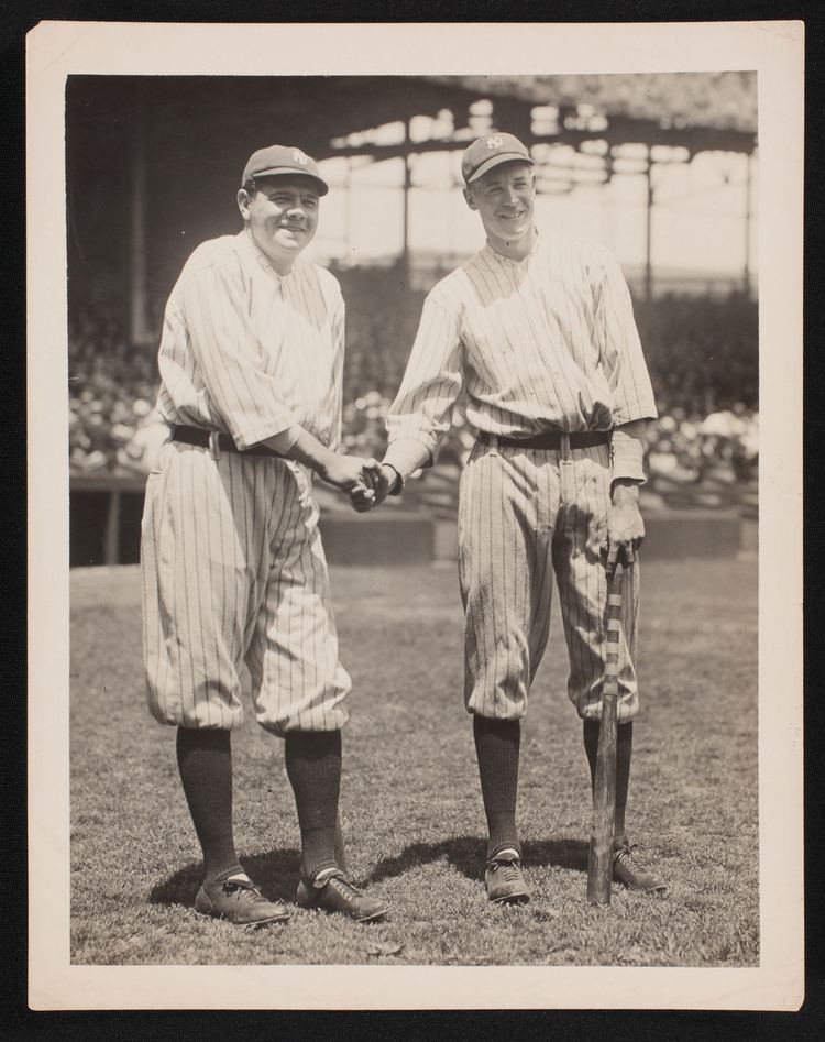 Bob Meusel Babe Ruth and Bob Meusel Our Game