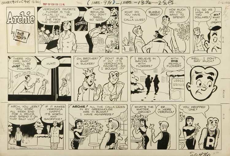 Bob Montana Who Really is the Greatest Archie Artist Anyway ENGL388