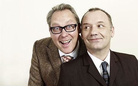 Bob Mortimer Vic Reeves and Bob Mortimer interview for Shooting Stars Telegraph