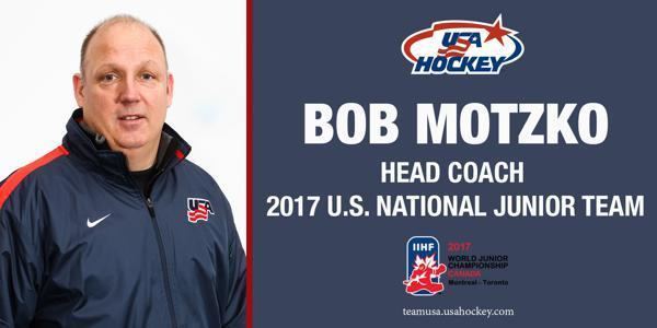 Bob Motzko Motzko Named Head Coach of 2017 US Natl Jr Team