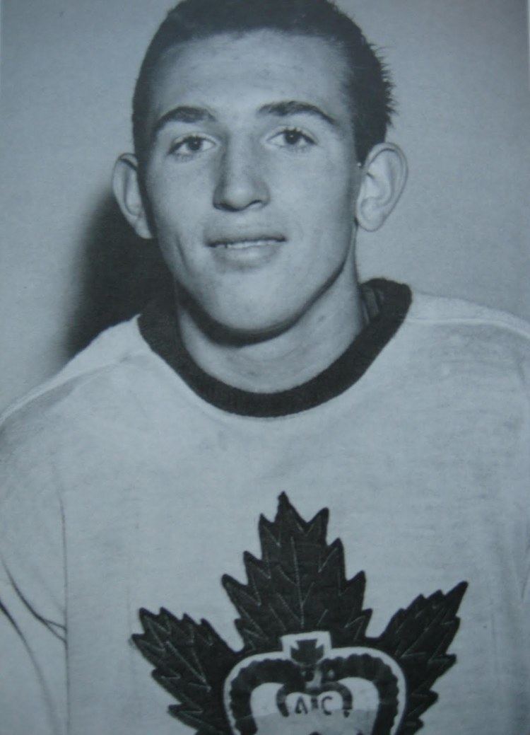 Bob Nevin Vintage Leafs Bob Nevin with the Marlboros