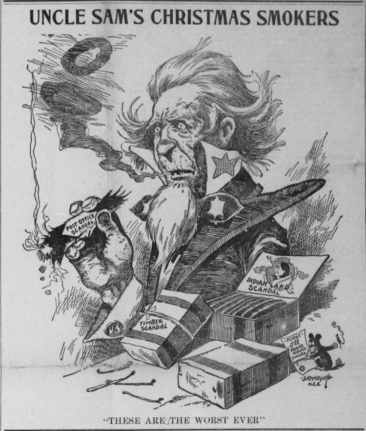 Bob Satterfield (cartoonist) FileBob Satterfield cartoon about Uncle Sams 1903 Christmas