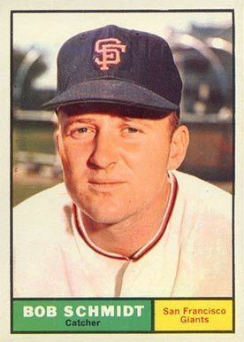 Bob Schmidt (baseball) 1961 Topps Bob Schmidt 31 Baseball Card Value Price Guide
