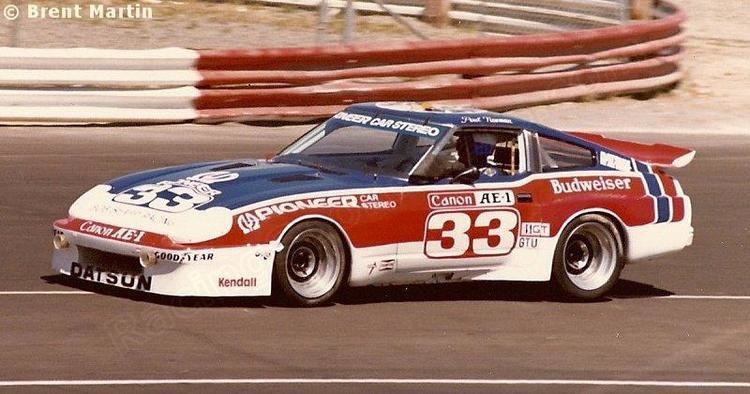 Bob Sharp (racing driver) Datsun 280ZX Bob Sharp racing Paul Newman driving Vintage Race