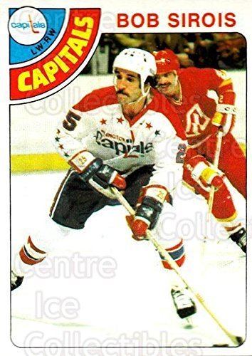Bob Sirois Amazoncom CI Bob Sirois Hockey Card 197879 Topps base 96 Bob