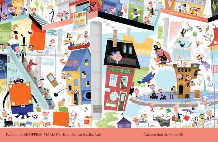 Bob Staake look another book illustration by bob staake Orange