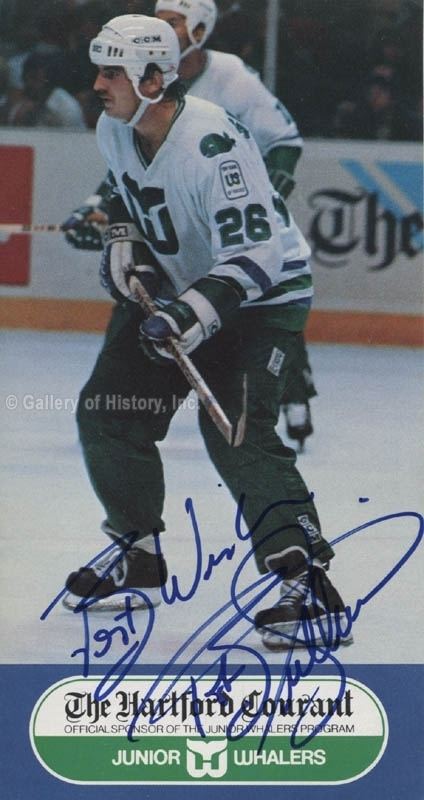Bob Sullivan (ice hockey) Bob Sullivan Printed Photograph Signed In Ink Autographs