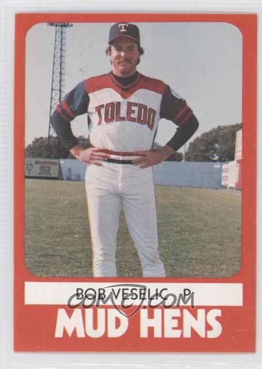Bob Veselic 1980 TCMA Minor League Base 1217 Bob Veselic COMC Card