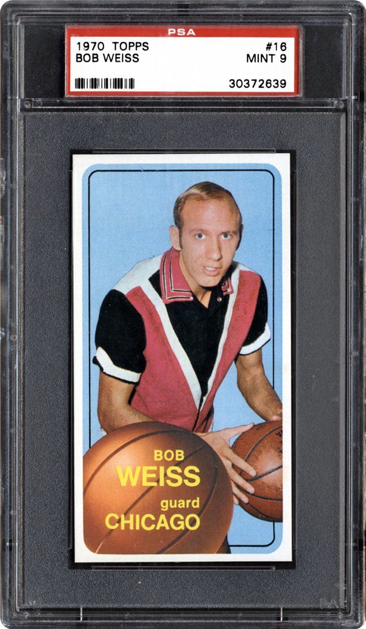 Bob Weiss 1970 Topps Bob Weiss PSA CardFacts