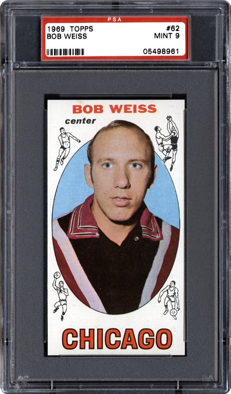 Bob Weiss 1969 Topps Bob Weiss PSA CardFacts
