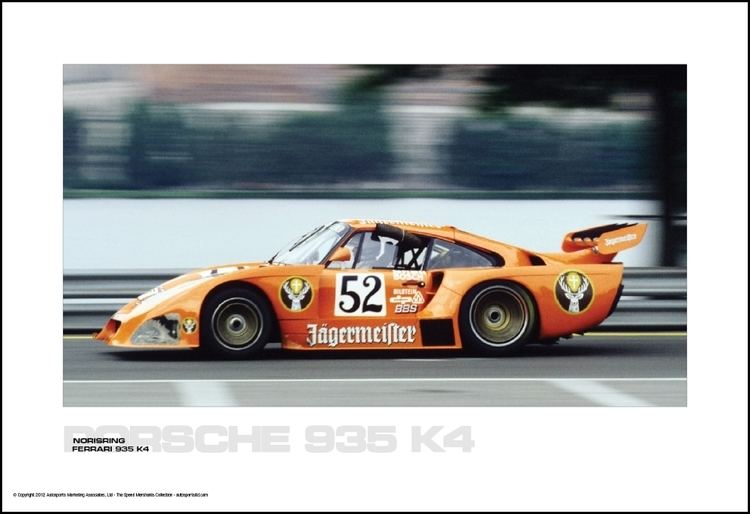 Bob Wollek PORSCHE 935 K4 BOB WOLLEK NORISRING Autosports