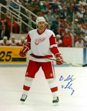 Bobby Dollas 199192 Bobby Dollas Detroit Red Wings Game Worn Jersey
