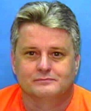 Bobby Joe Long wearing an inmate's uniform