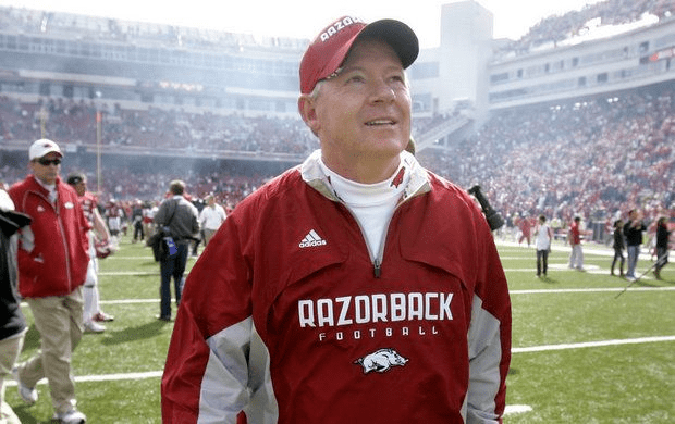 Bobby Petrino QA with Western Kentucky head football coach Bobby Petrino ALcom