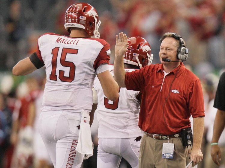 Bobby Petrino Bobby Petrino out as head football coach at Arkansas according to